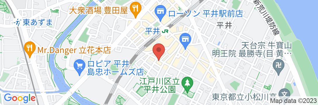 Hotel Tokyo Hub【Vacation STAY提供】の地図