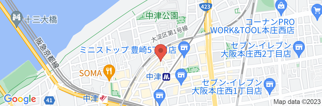 BIO/民泊【Vacation STAY提供】の地図