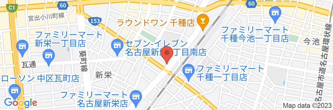 名古屋の中心地で便利 家主同居型 親切な対応/民泊【Vacation STAY提供】の地図