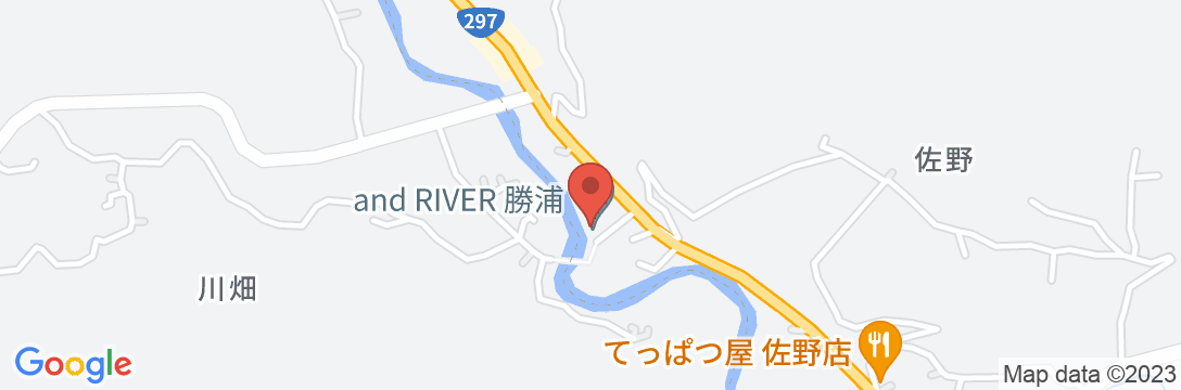 and RIVER勝浦【Vacation STAY提供】の地図