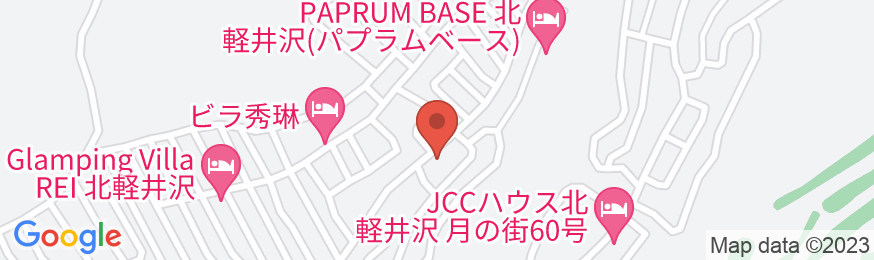 アウトドア貸切別荘北軽井沢II【Vacation STAY提供】の地図