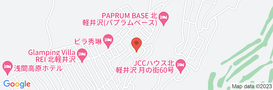 アウトドア貸切別荘北軽井沢II【Vacation STAY提供】の地図