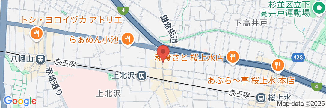 Akira &chacha guest home 商店街内、駅4分 ^の地図