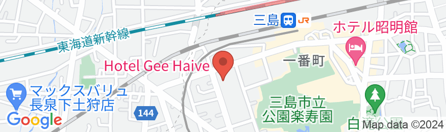 Hotel Gee Haive(ホテル ジー ハイブ)の地図