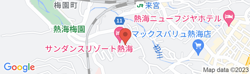 Atami Ikkyuanの地図