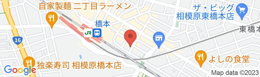 アイホテル橋本の地図