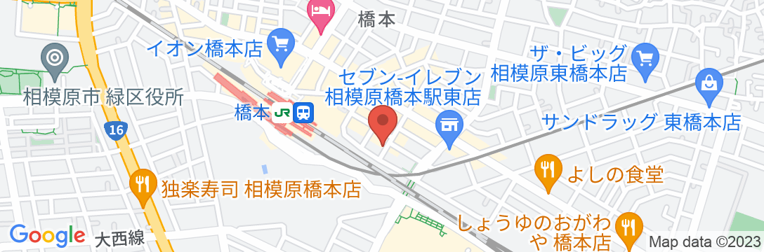 アイホテル橋本の地図