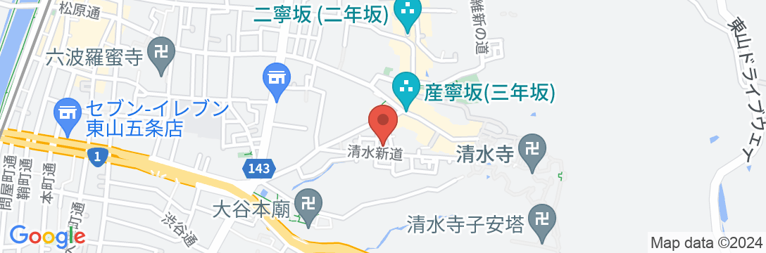 京の宿 enの地図