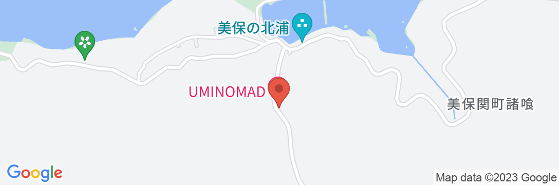 ウミノマドの地図