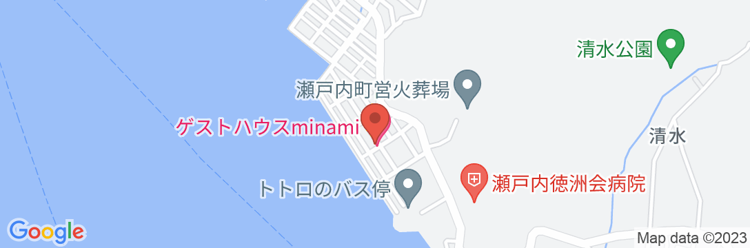 ゲストハウスminami<奄美大島>の地図