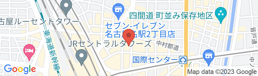 ホテルユニゾ名古屋駅前の地図