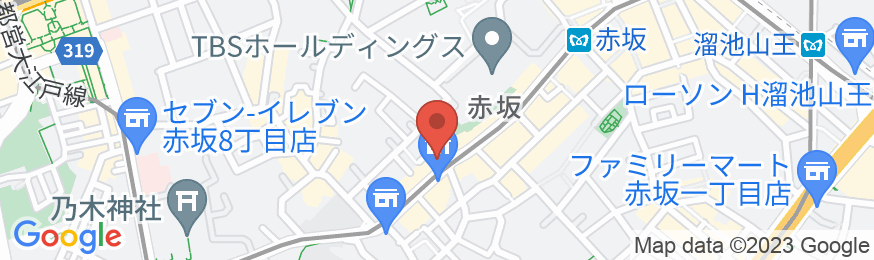 ホテルリブマックス赤坂の地図
