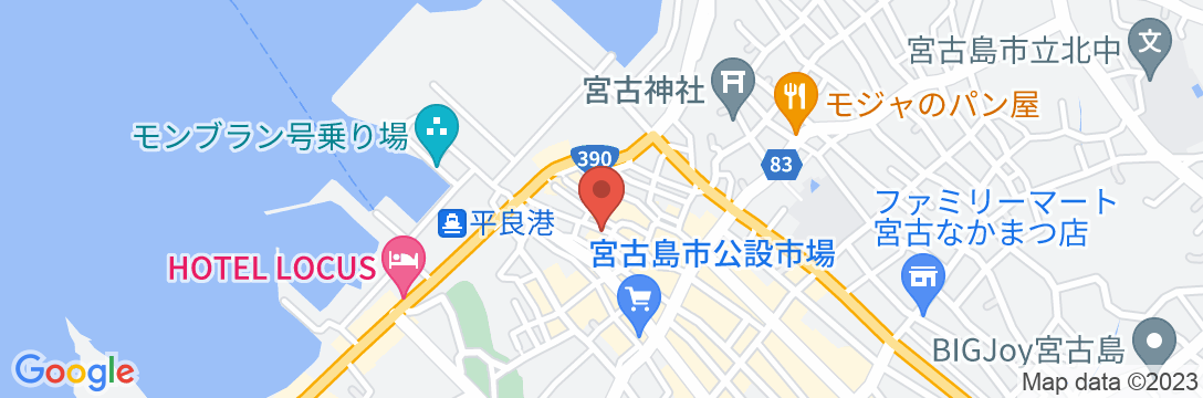 COZY STAY GROUP Y’RISE TO HOTEL 宮古島<宮古島>の地図