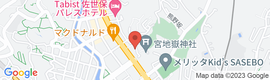 お宿 TSURUYA<長崎県>の地図
