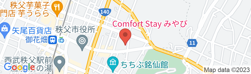 Comfort Stay みやびの地図