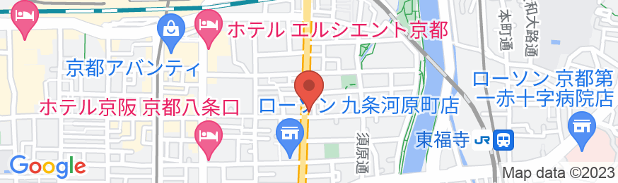 京都クリスタルホテルIIIの地図