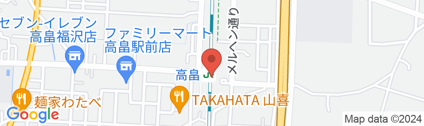 ホテルフォルクローロ高畠<JR東日本ホテルズ>の地図