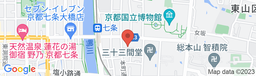 京アンスイン(Kyo-Anthu Inn)の地図
