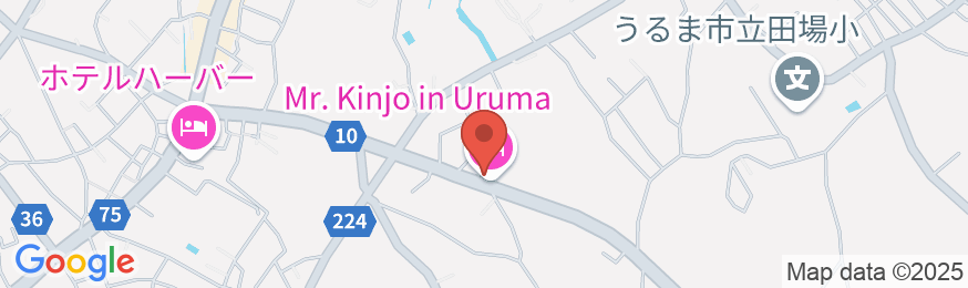 Mr.KINJO in URUMAの地図