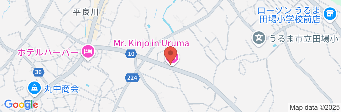 Mr.KINJO in URUMAの地図