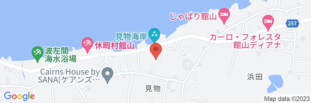 わん’sLAND TATEYAMAの地図