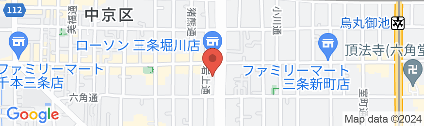 ザ・セレクトン京都堀川三条の地図