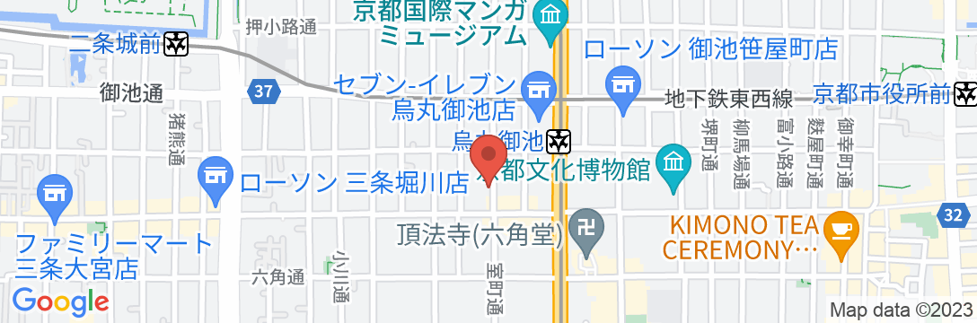 ヴィラ三条室町・京都の地図