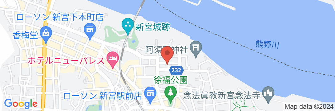 Shingu Guest House 奏の地図