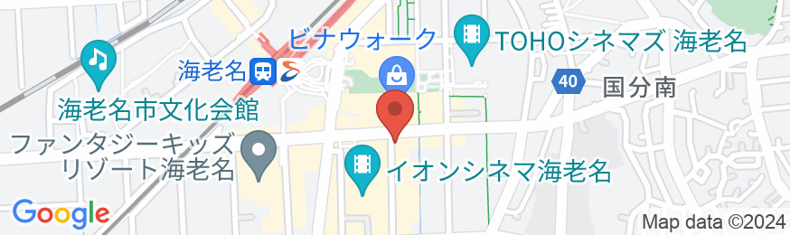 東横INN海老名駅東口の地図