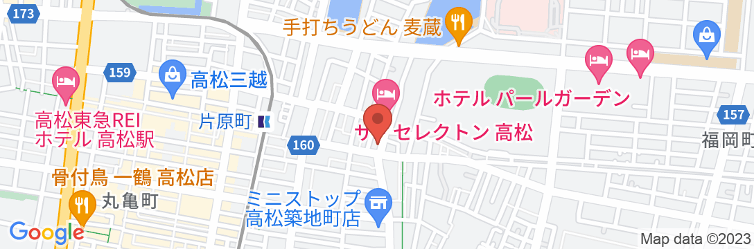 Alphabed 高松井口町の地図