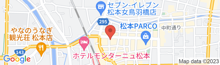 いろはグランホテル松本駅前の地図