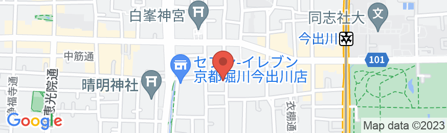 京都 今出川ハウスの地図