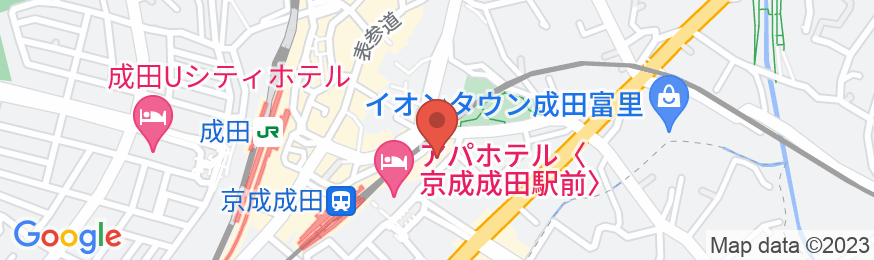 ミートイン成田の地図