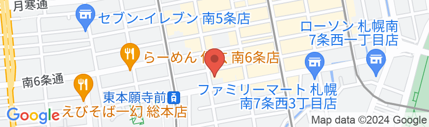 レンブラントスタイル札幌の地図