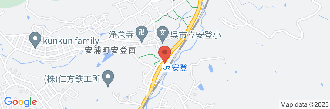 Cheap Inn Atotetsuの地図