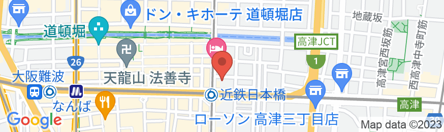 おおきにホテルズ日本橋アパートメントの地図