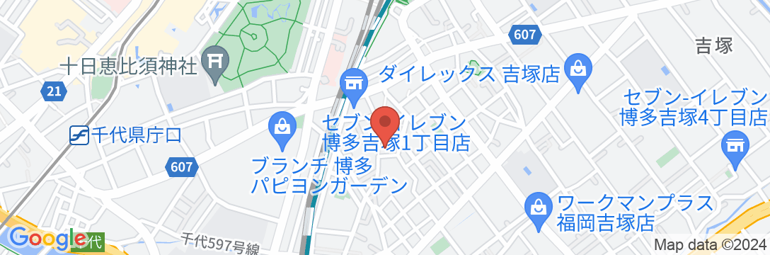TRIP POD YOSHIZUKA Cの地図