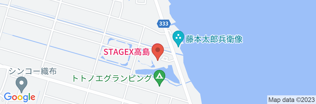 ステージクス高島の地図