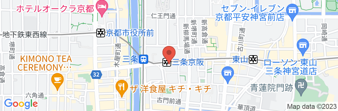 ダーワ・悠洛 京都 by バンヤン・グループの地図