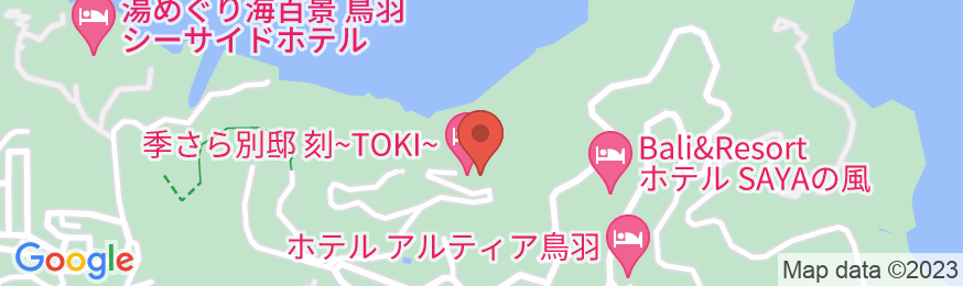 季さら別邸刻～TOKI～の地図
