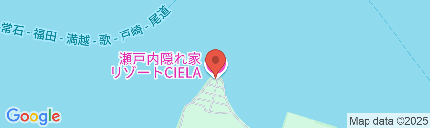 瀬戸内隠れ家リゾートの地図