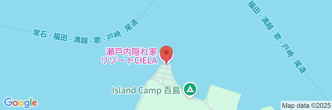 瀬戸内隠れ家リゾートの地図
