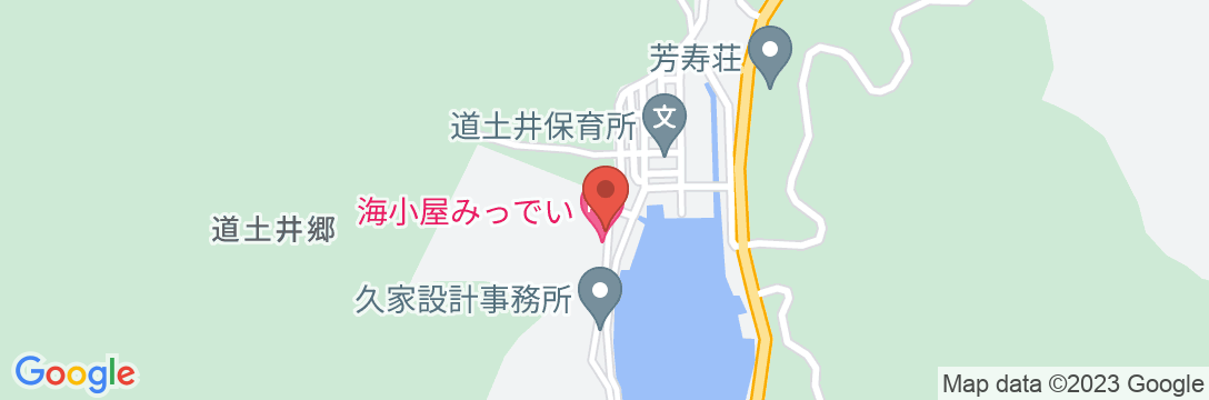 海小屋 みっでい<五島・中通島>の地図
