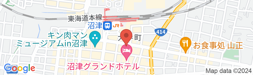 ホテルトレンド沼津駅前の地図