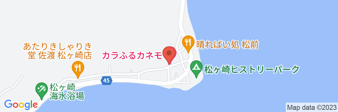 カラふる<佐渡島>の地図