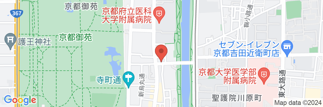 雲町屋 御所東 KumoMachiya Gosyohigashiの地図