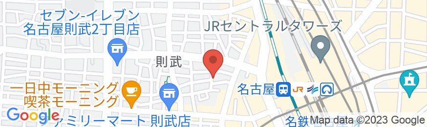 R&Bホテル名古屋新幹線口の地図
