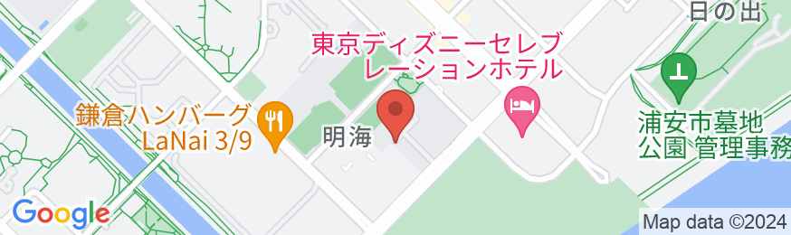 ハイアット リージェンシー 東京ベイの地図