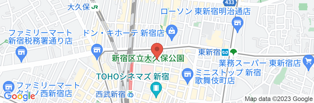 ラ・ジェント・ホテル新宿歌舞伎町の地図