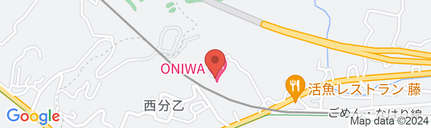 ONIWAの地図